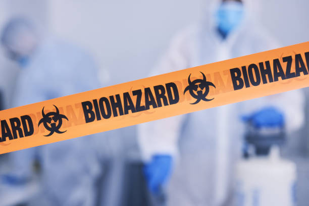 Professional Infectious Disease Decontamination technician working in Hiram, OH